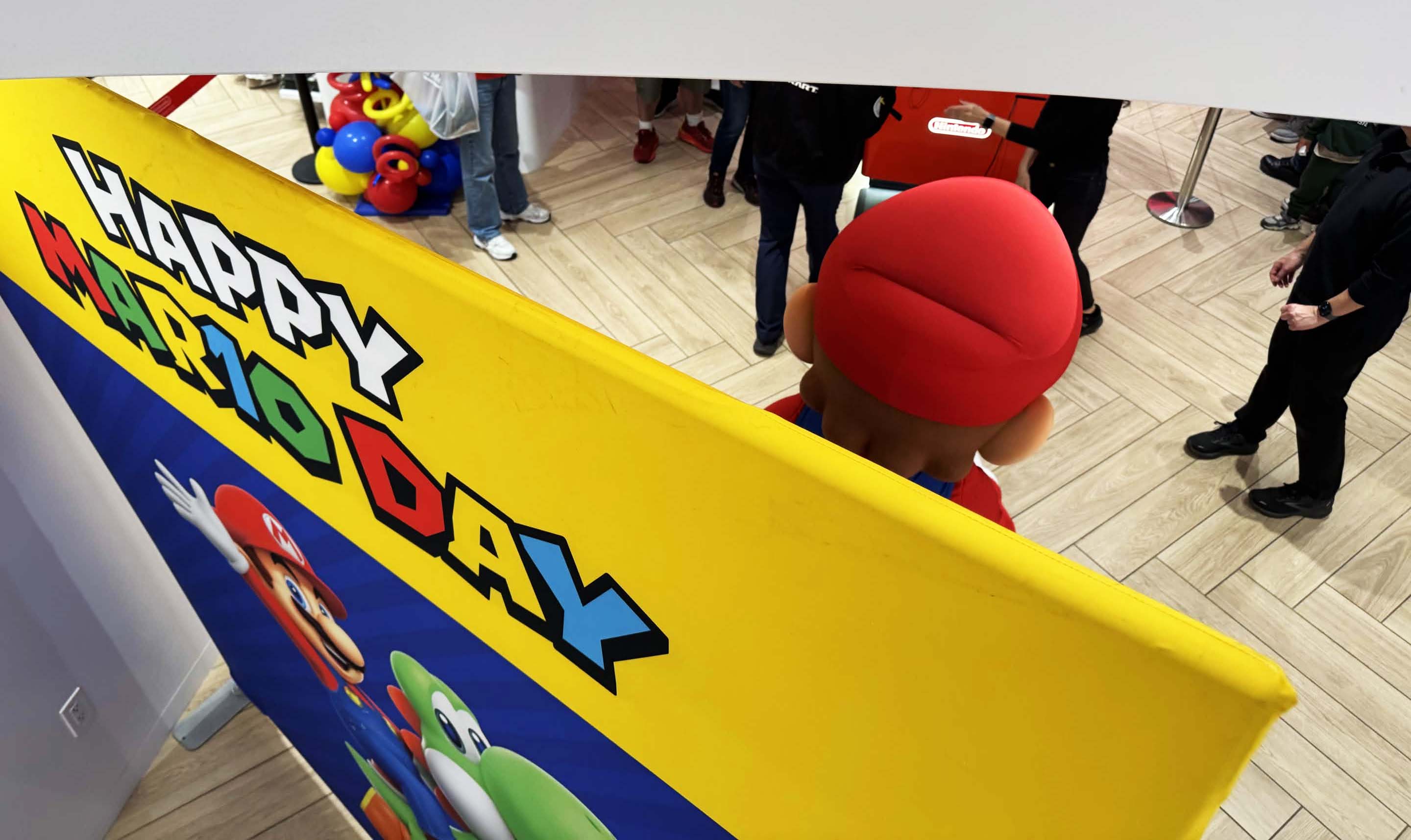 HAPPY MARIO DAY BANNER